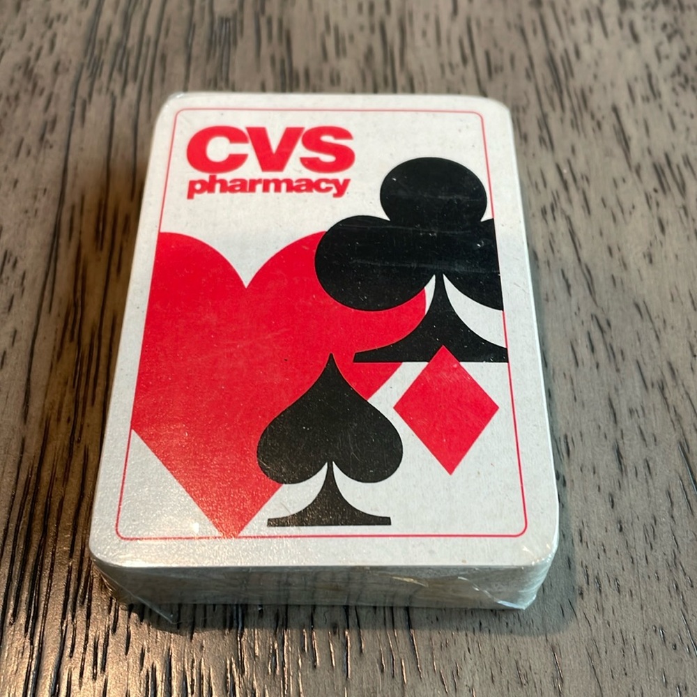 Vintage 1995 CVS Deck of Playing Cards
